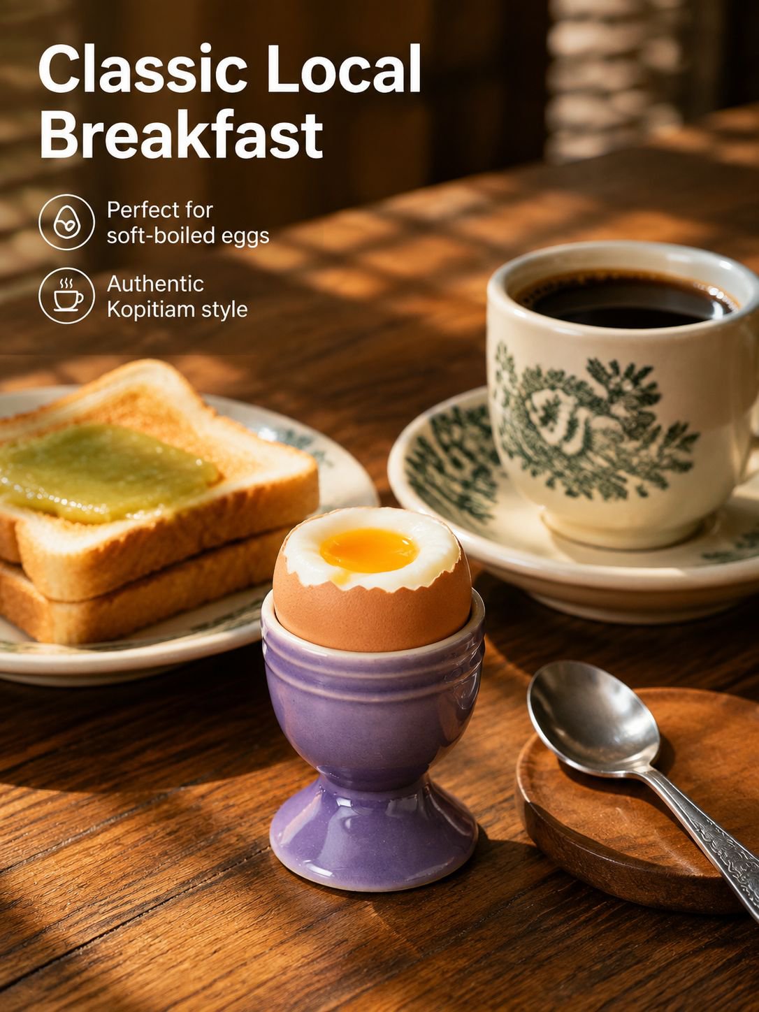 Round Egg Tray with Stand