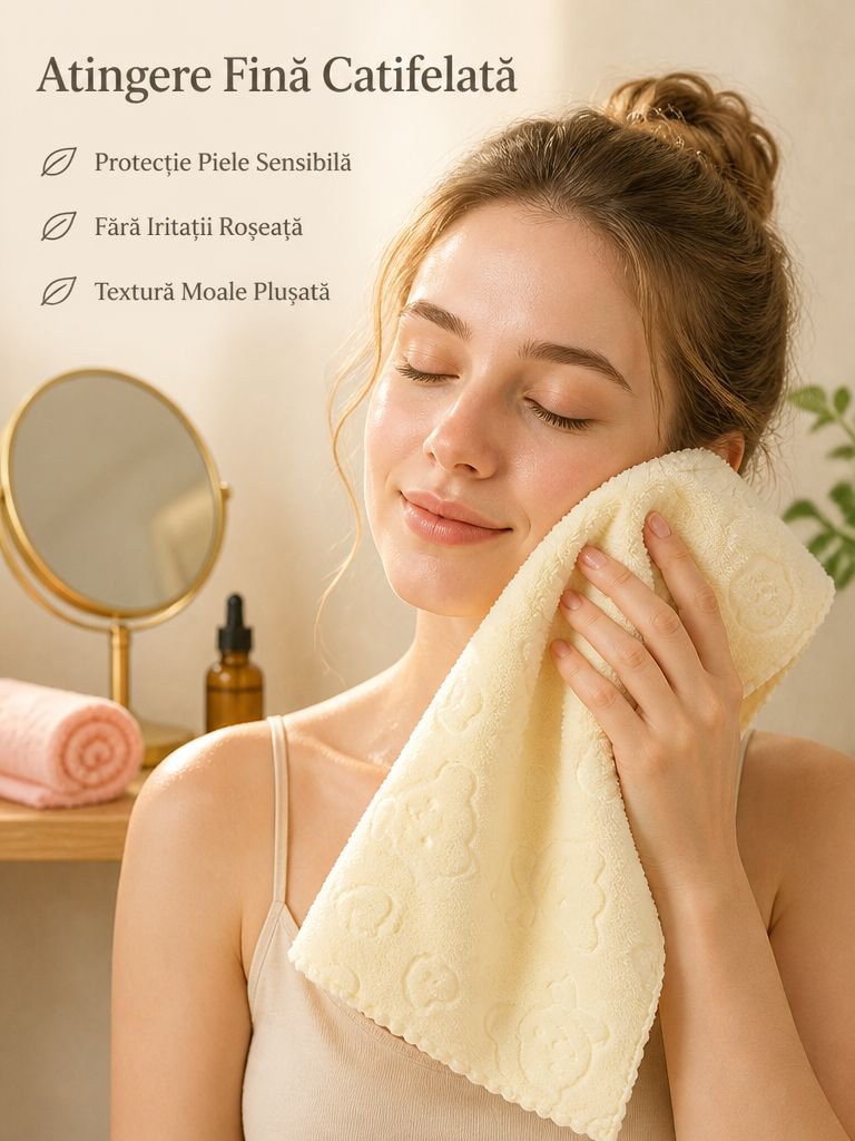 Prosop cu model drăguț cu ursuleț