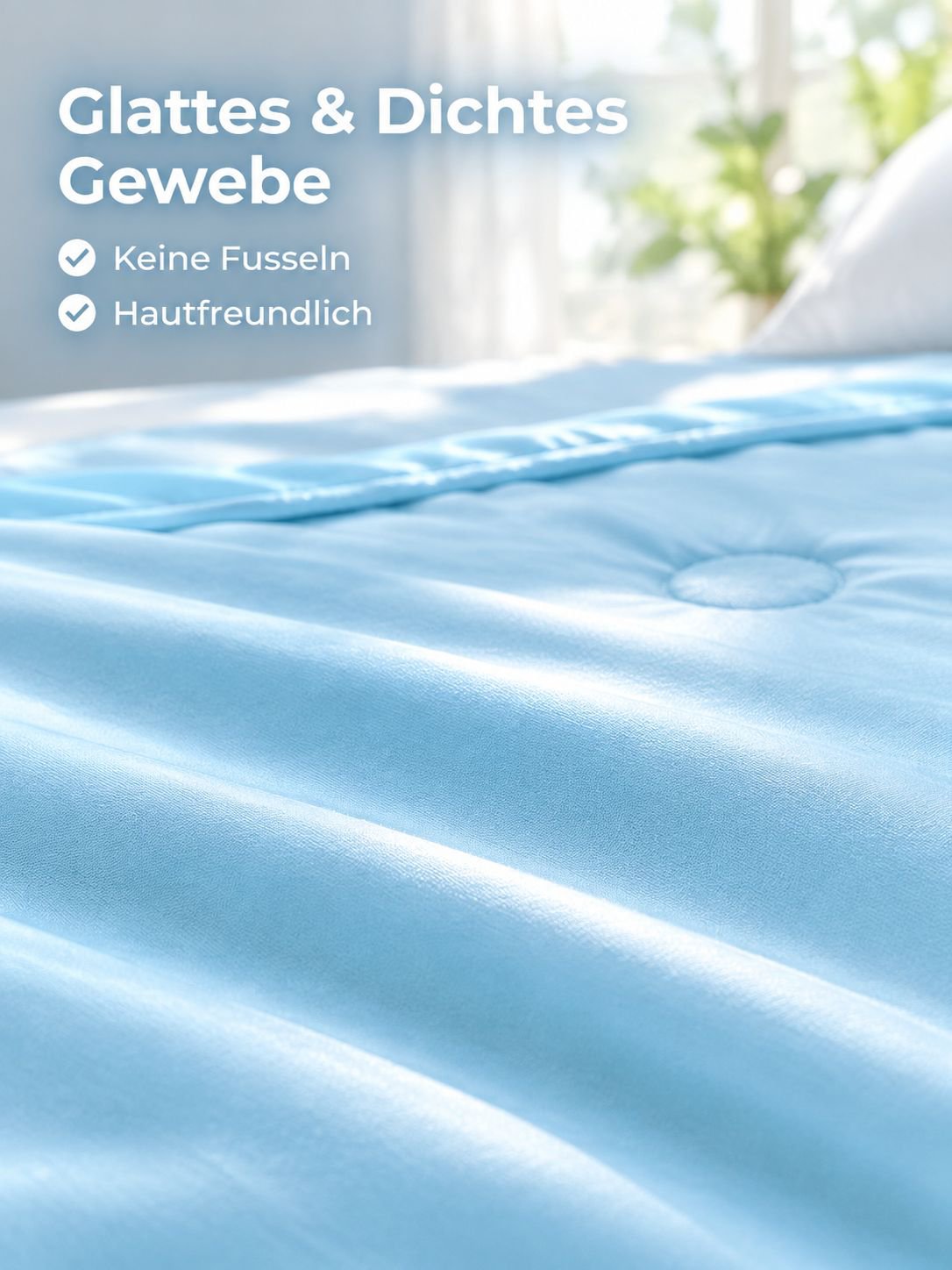 Seidenkühlende Decke
