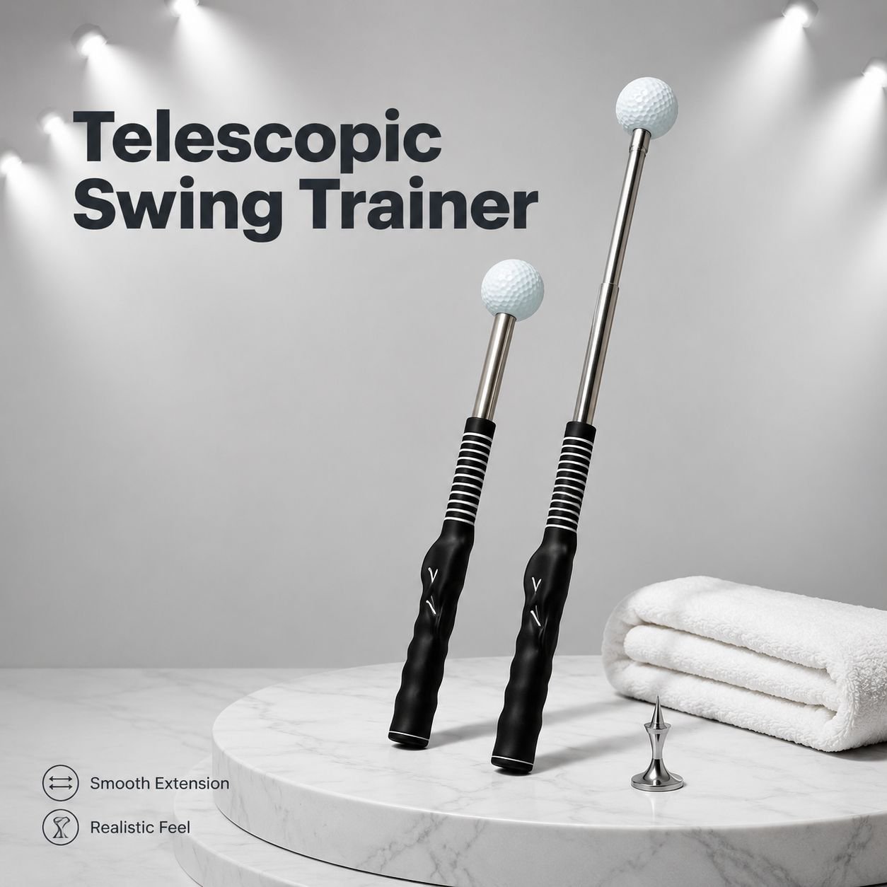 Golf extension swing practice machine