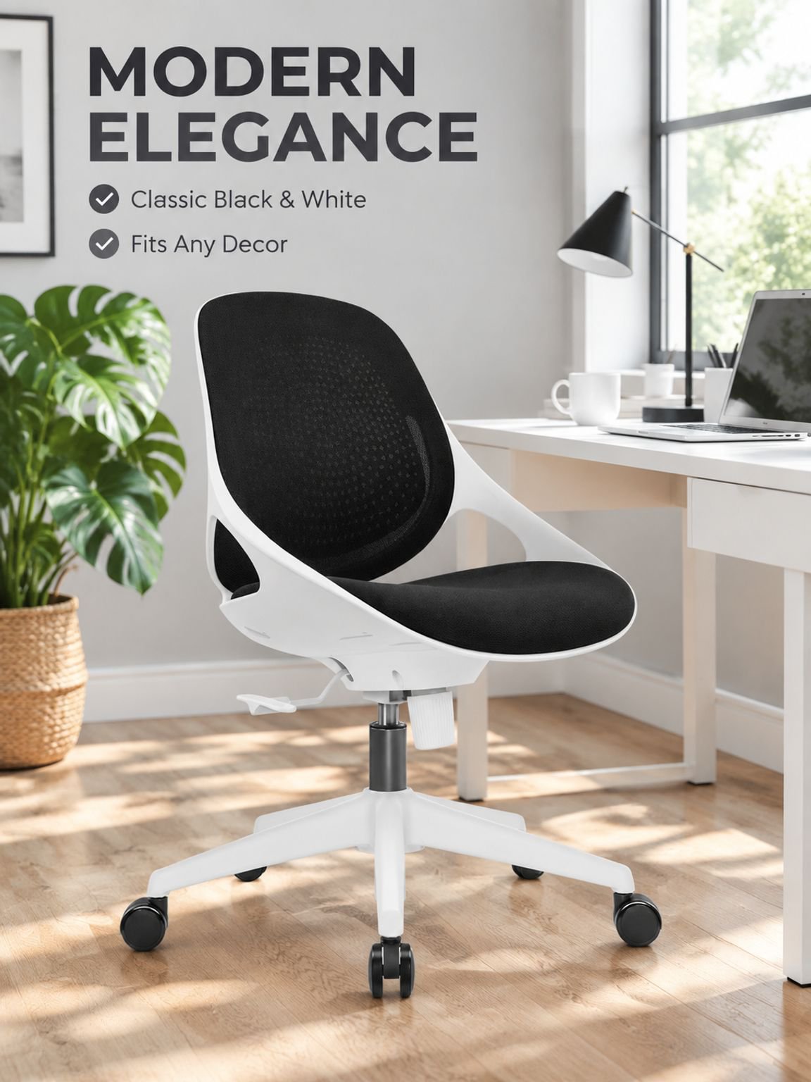 Home height-adjustable office chair
