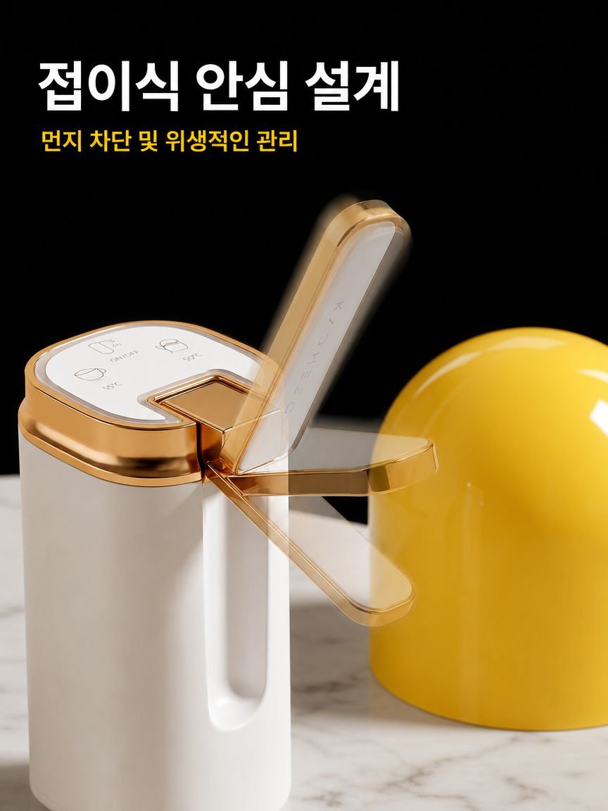 공에 공기 넣는 전동 펌프 사용 모습