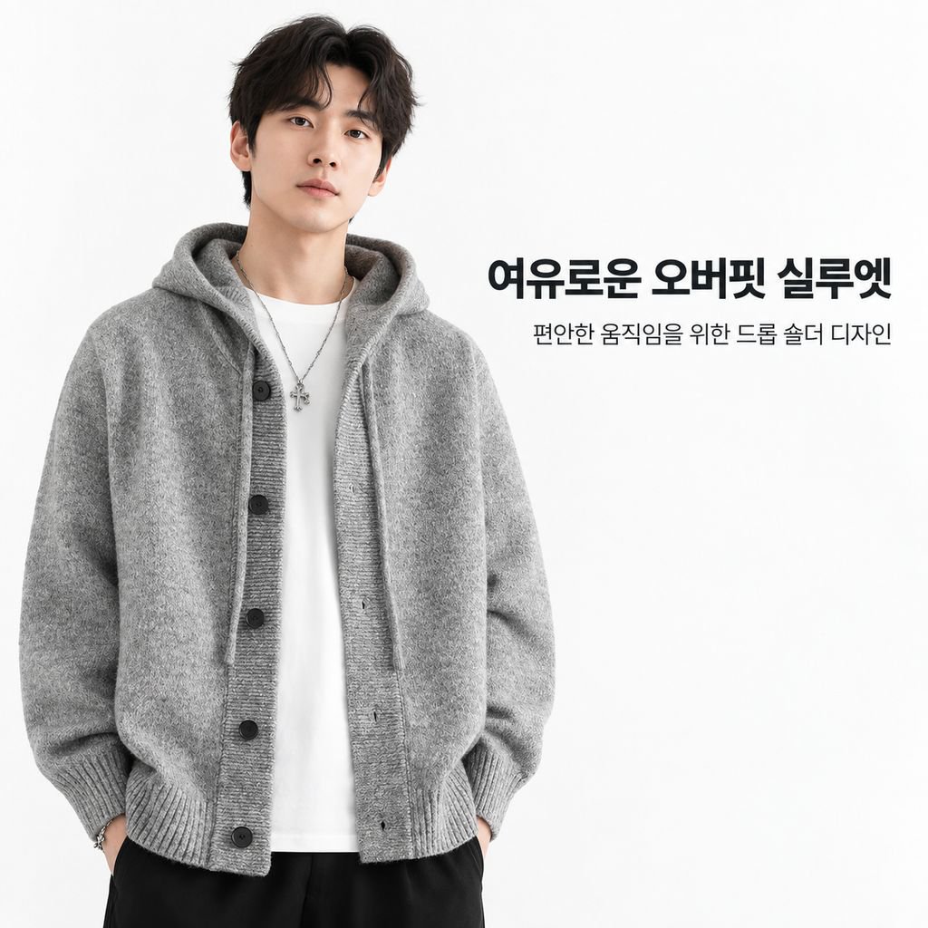 남성 루즈핏 스타일리시 캐주얼 자켓