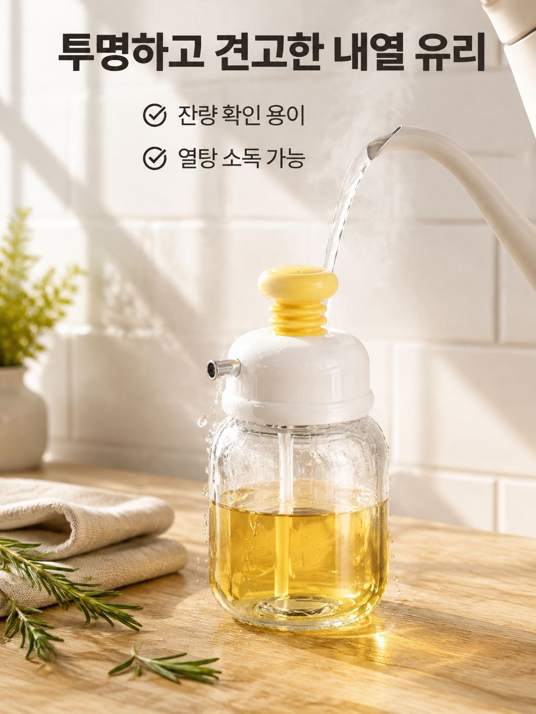 용량 조절식 압착형 오일병