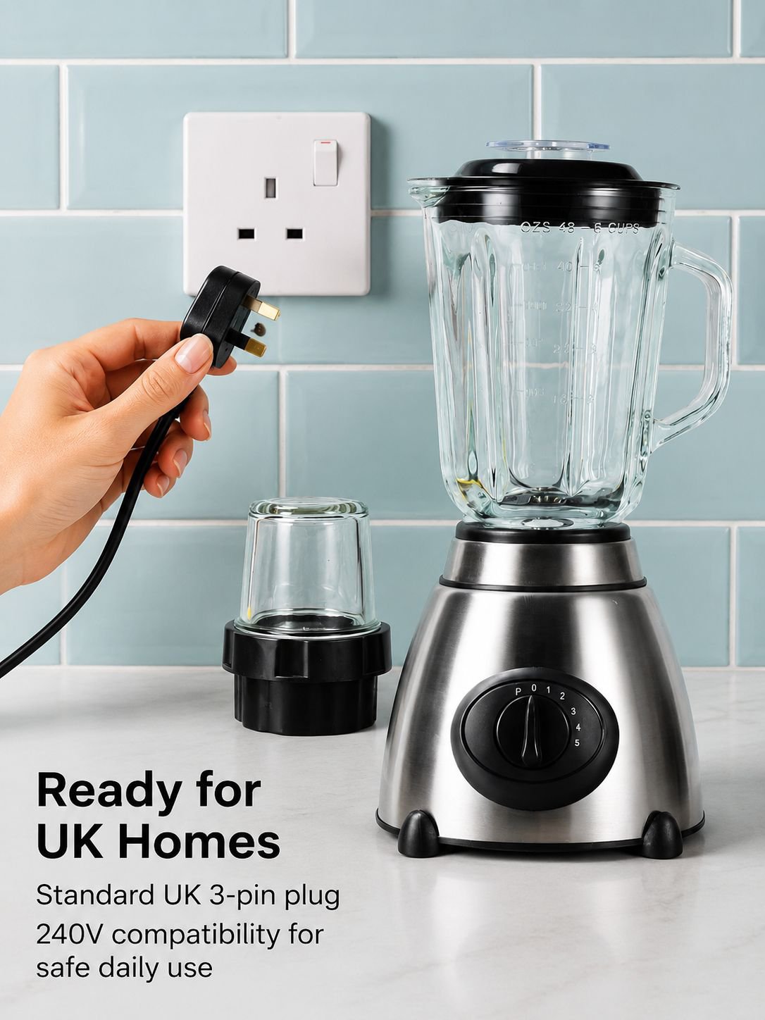 Easy-to-clean kitchen blender juicer