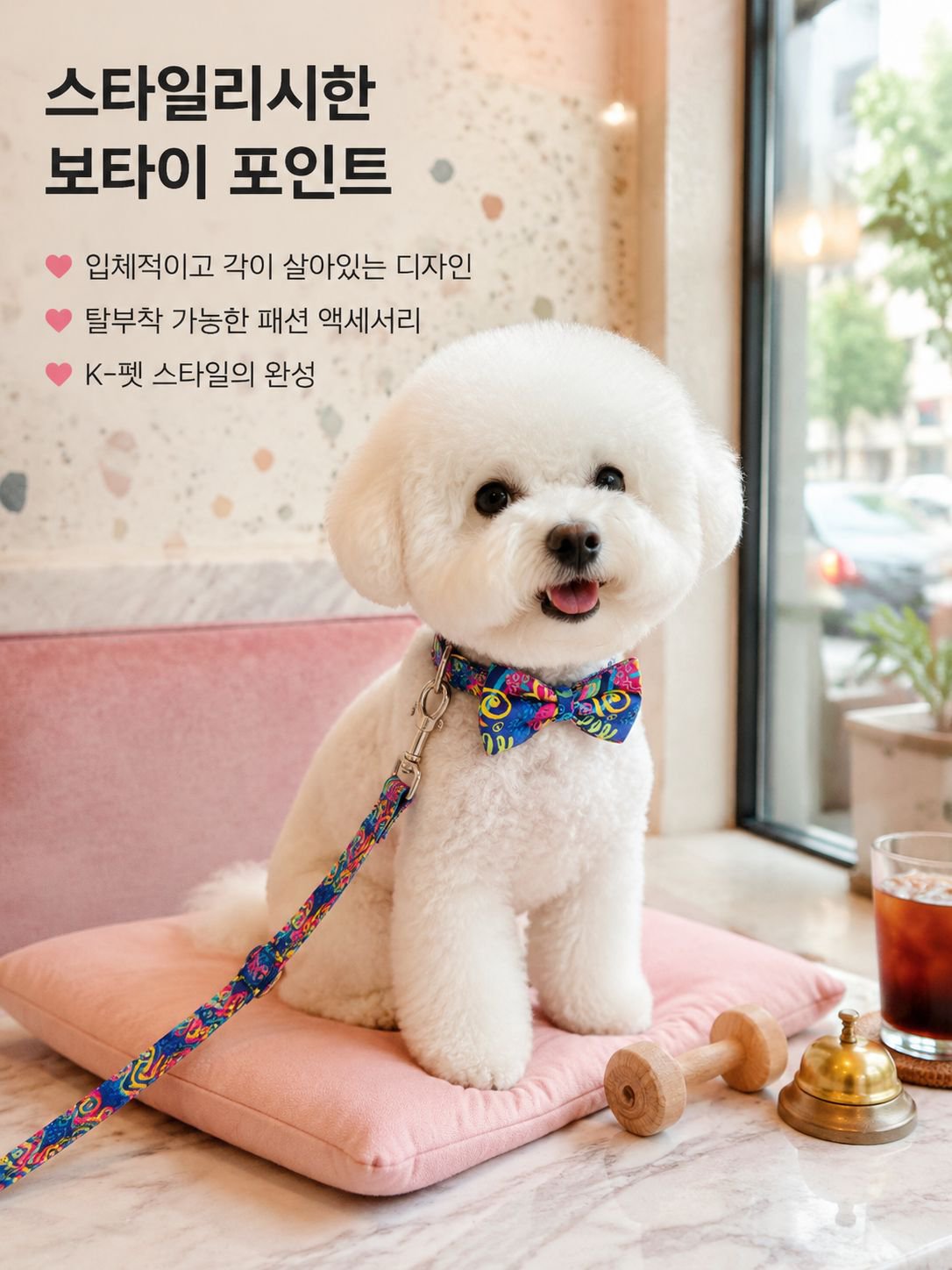애완견 목줄과 리드줄