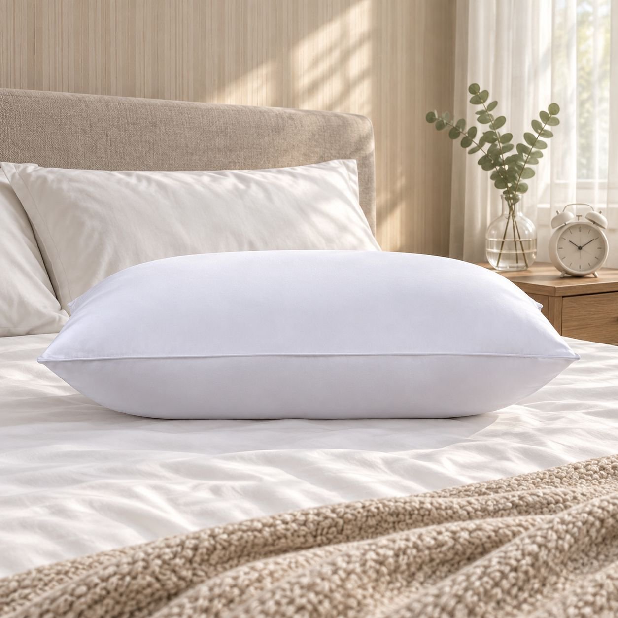 Almohada de soporte cervical, resistente a la deformación