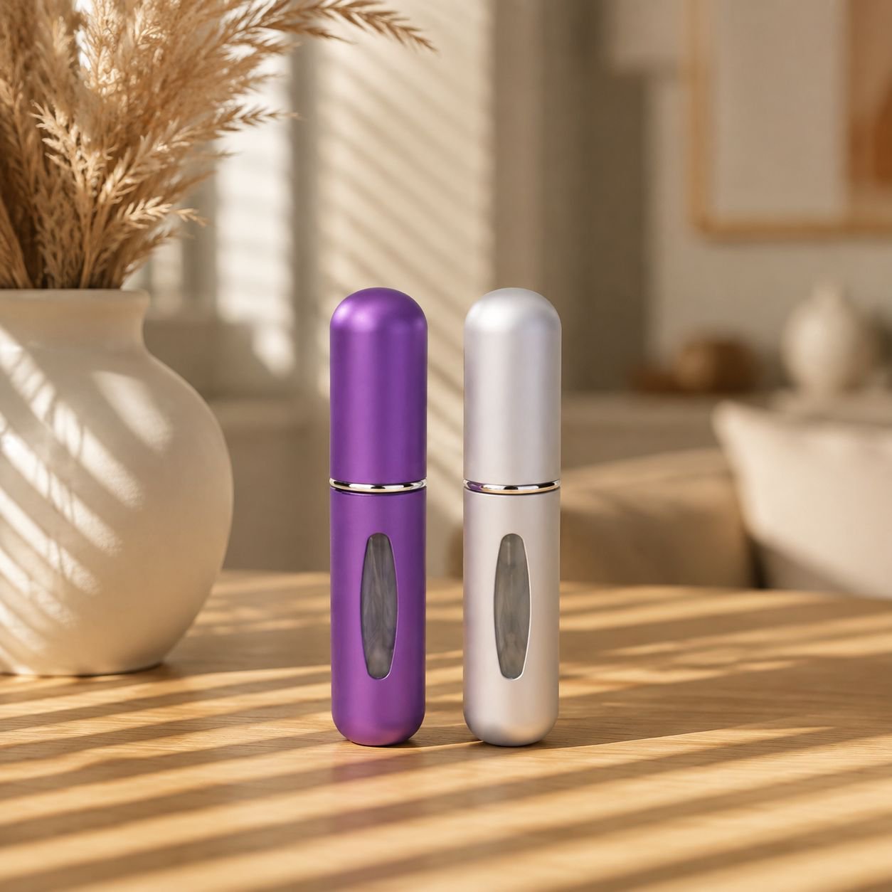 Botella para fragancias de 5ml protección plástica