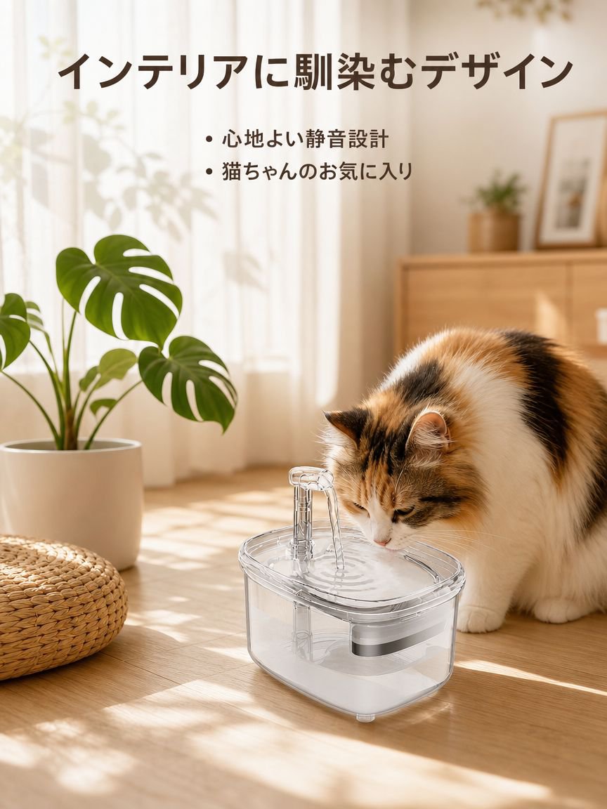 スマートペット自動循環給水器