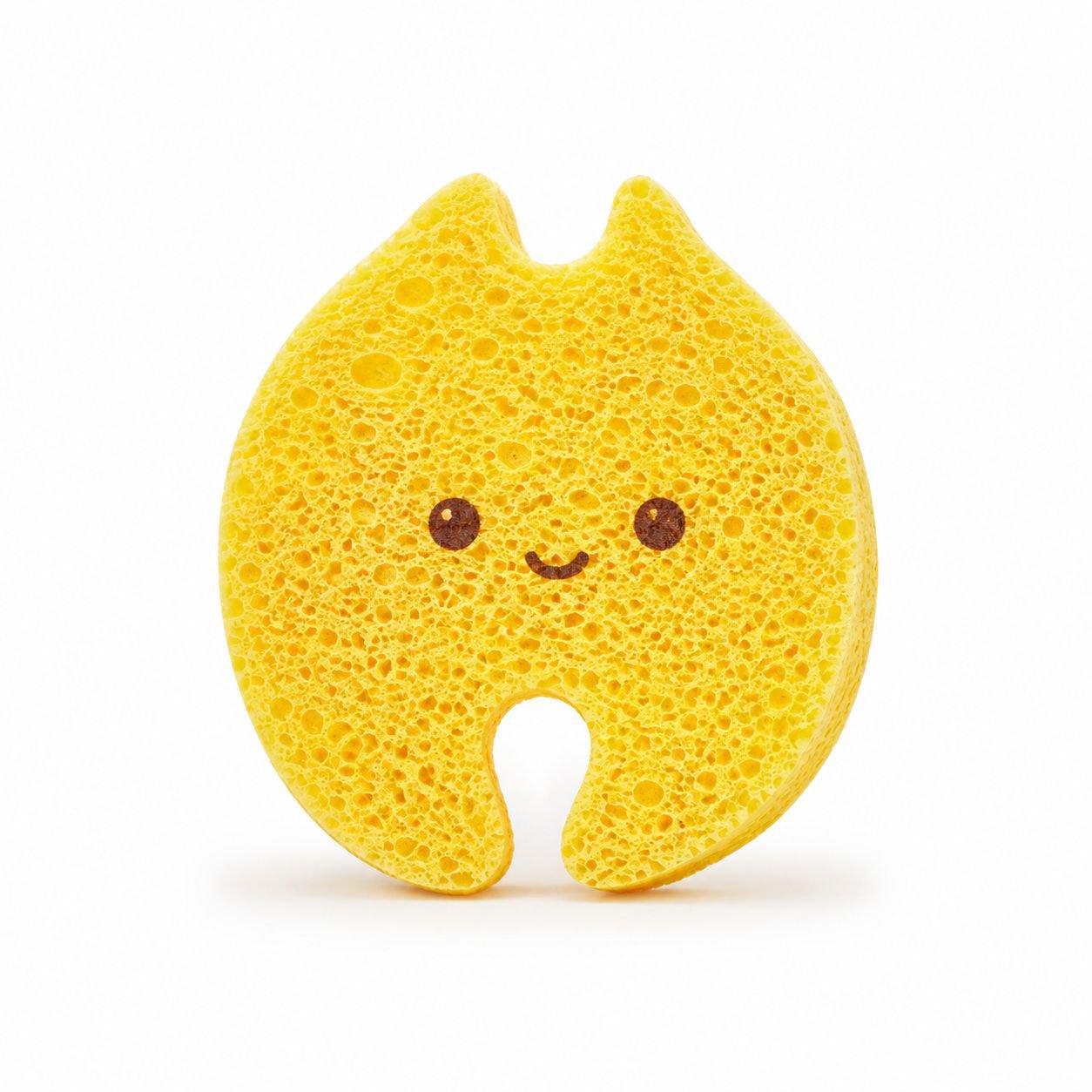 フルーツデザイン木パルプ食器洗いスポンジ