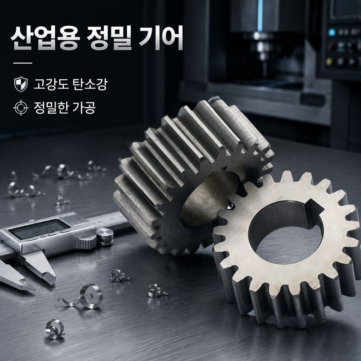 고강도 직침탄 나선 베벨기어