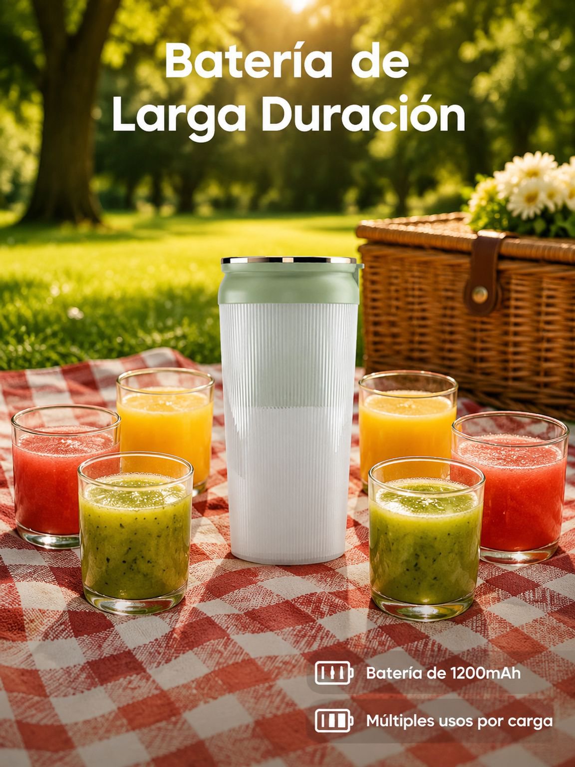 Rechargeable Portable Mini Juicer Blender Cup