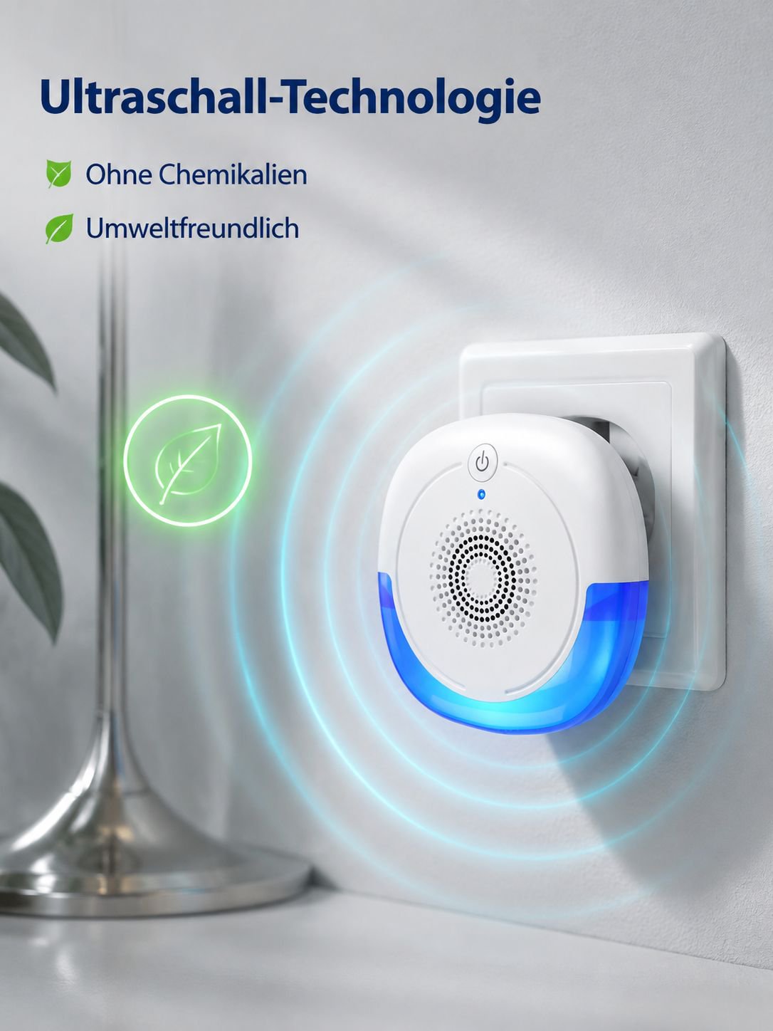 Multifunktionaler Ultraschall-Nager- und Insektenvertreiber für den Hausgebrauch