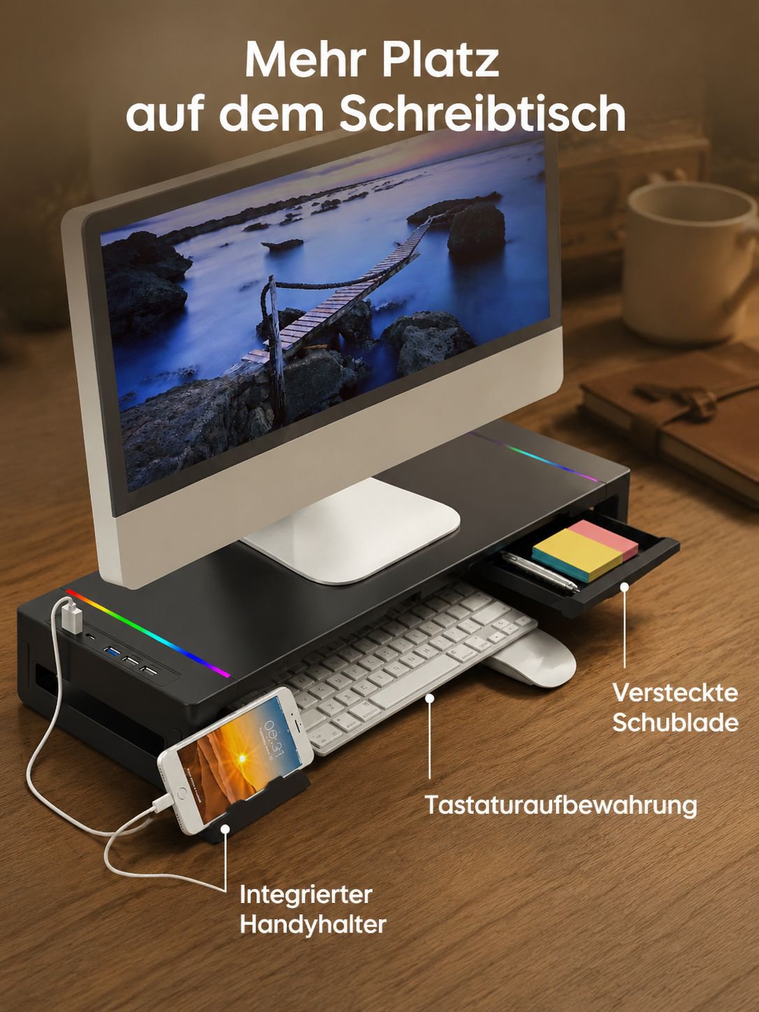 Monitor-Erhöhungsständer