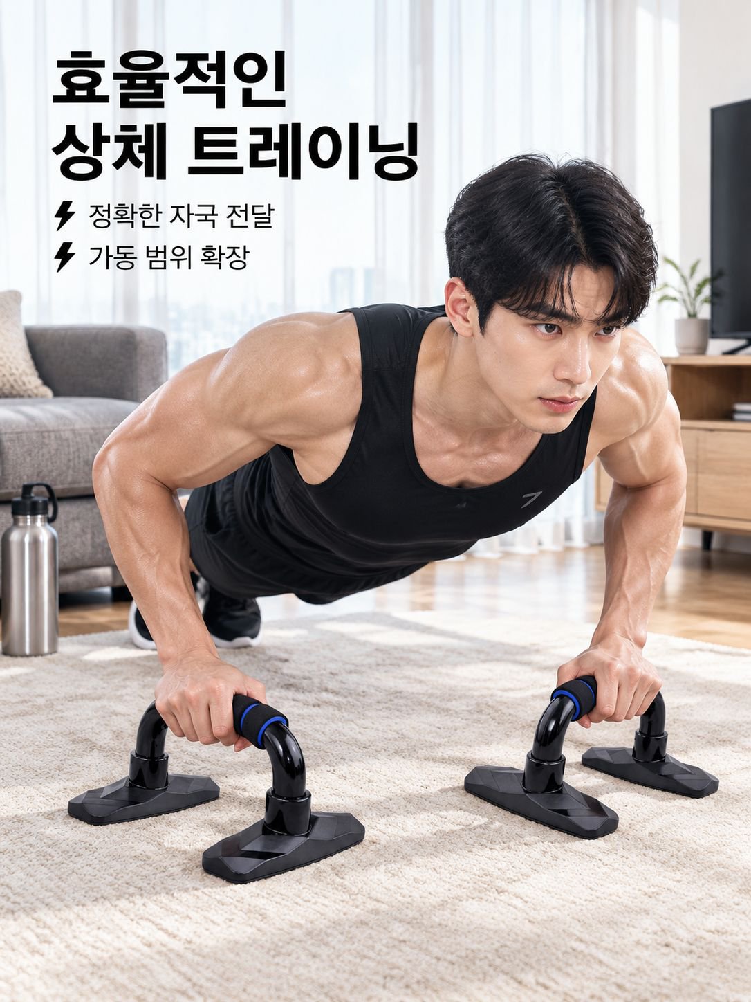 가정용 근력 강화 푸시업 트레이너