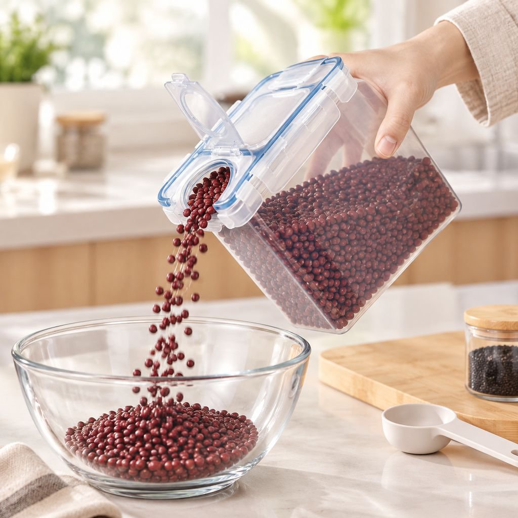 食品グレードの透明プラスチック製キムチ保存容器