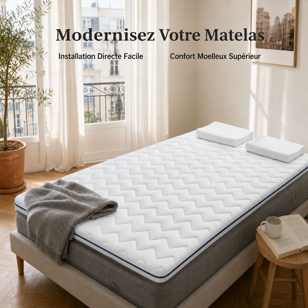 F Matelas Tatami Épais en Fibre de Soja Surmatelas Dortoir