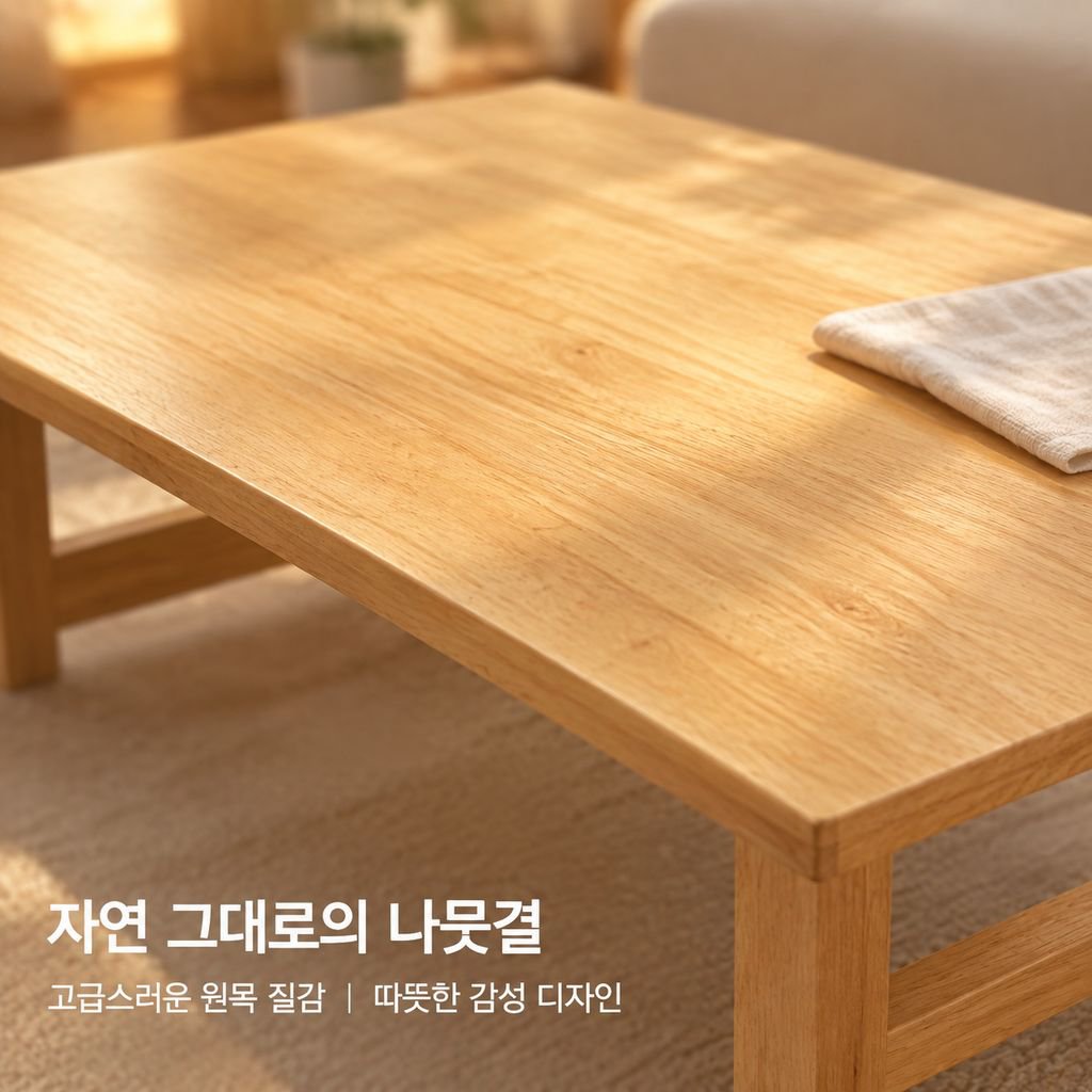 고무나무 원목 접이식 좌식 테이블 다다미 베란다 창가 침대 공부상 미니 티테이블