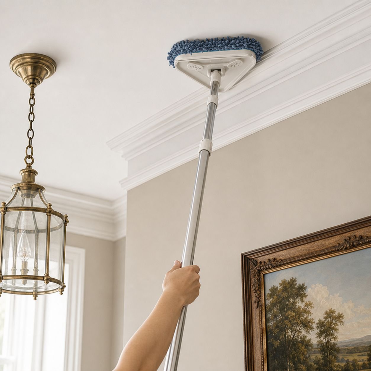 Extendable Wall Mop Cleaner for Tiles and Ceilings