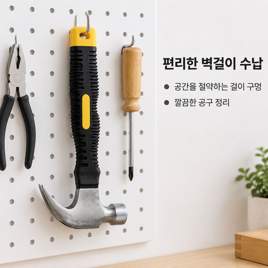 미니 장도리 목공용 못뽑이 쇠망치 가정용 일체형 소형 망치