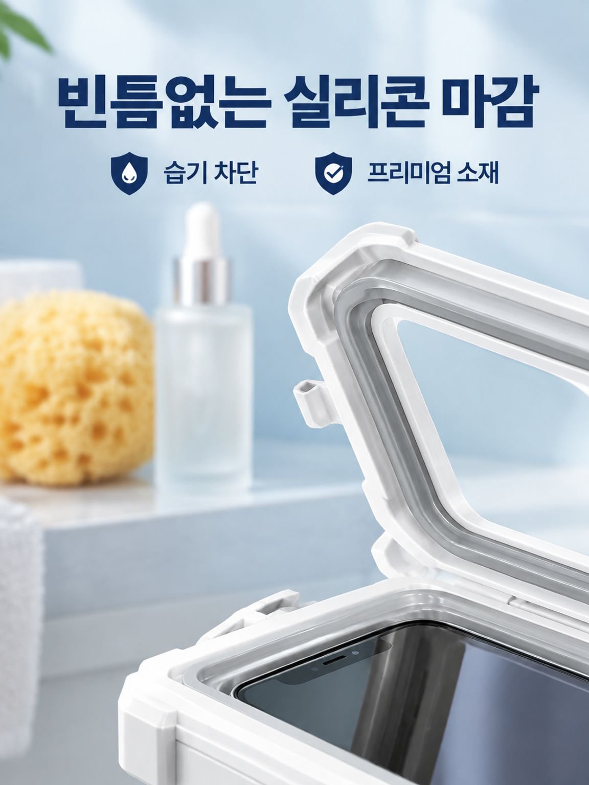 욕실 방수 회전 휴대폰 케이스