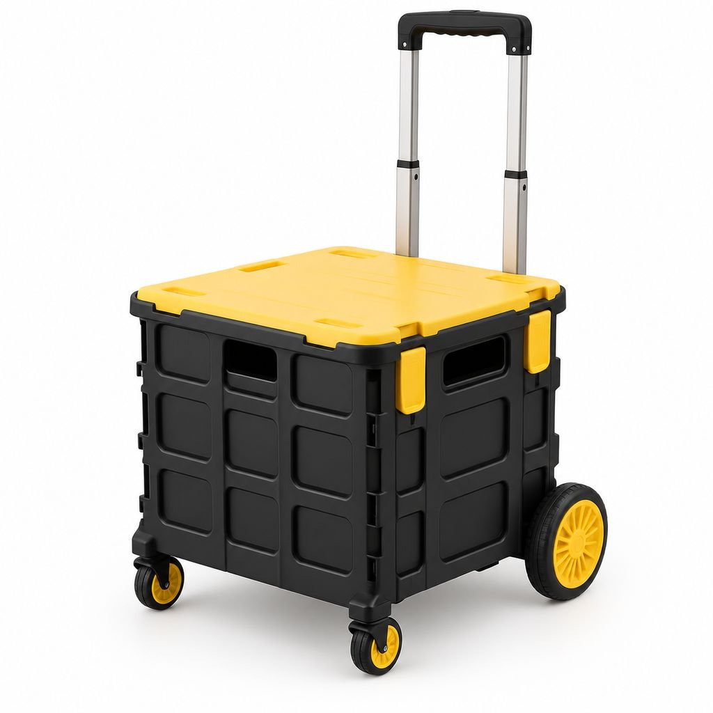 Carrito de compras plegable multifuncional