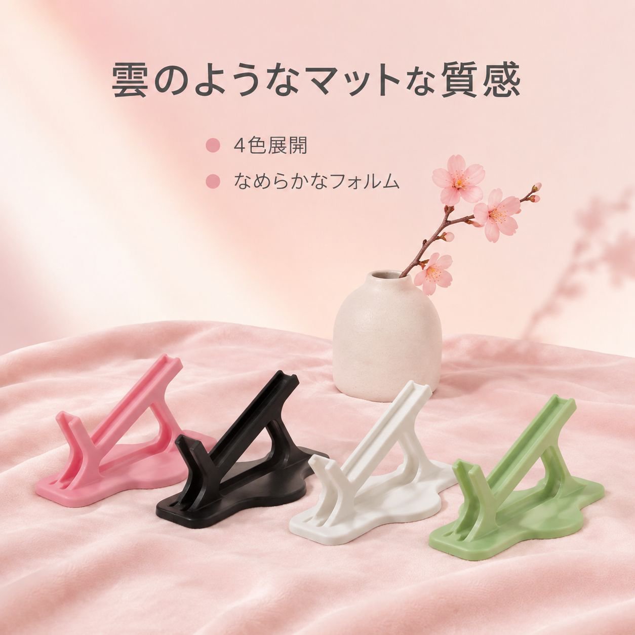 ベッド用横向きスマホスタンド