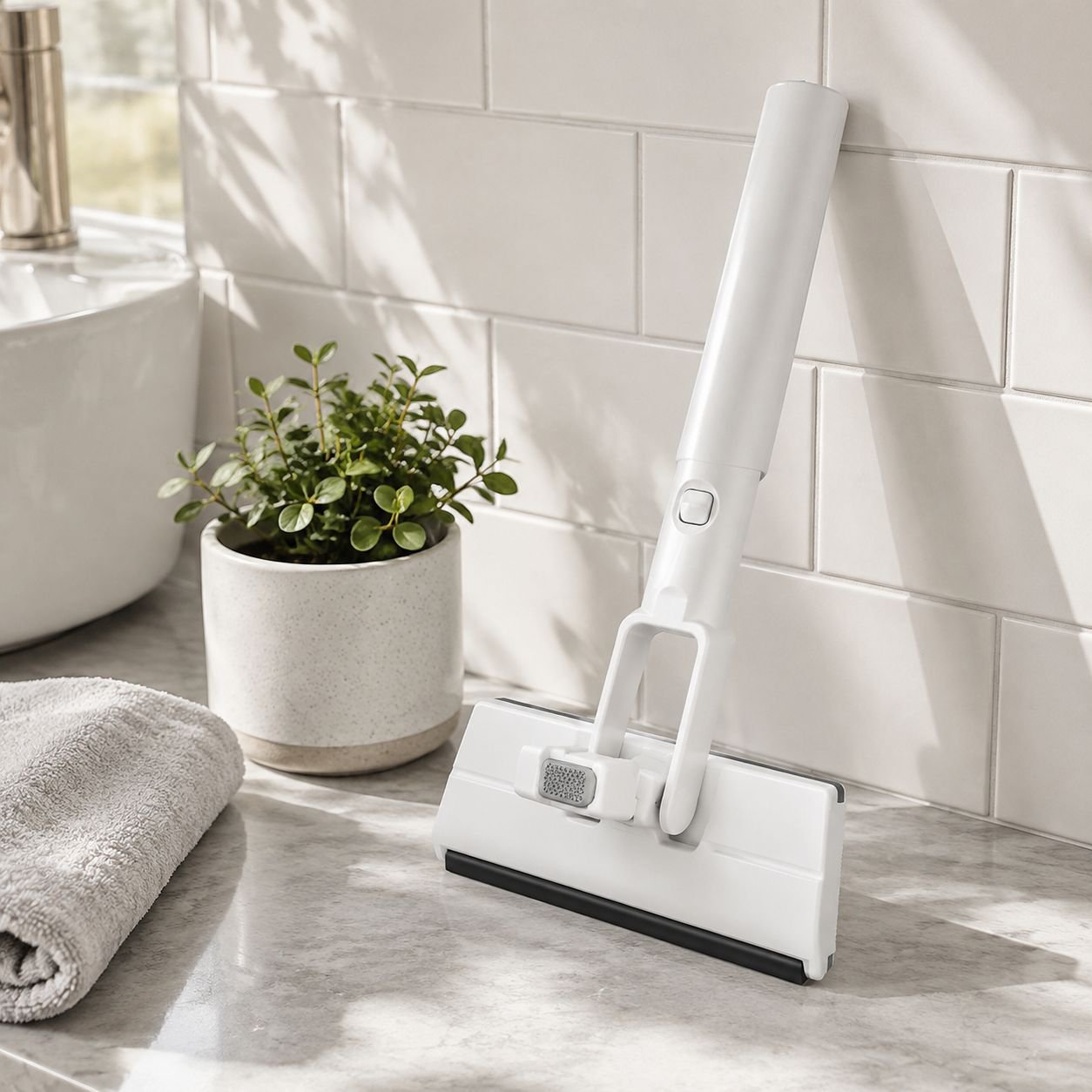 Household Washable Secondary Lengthened Hands-Free Mop
