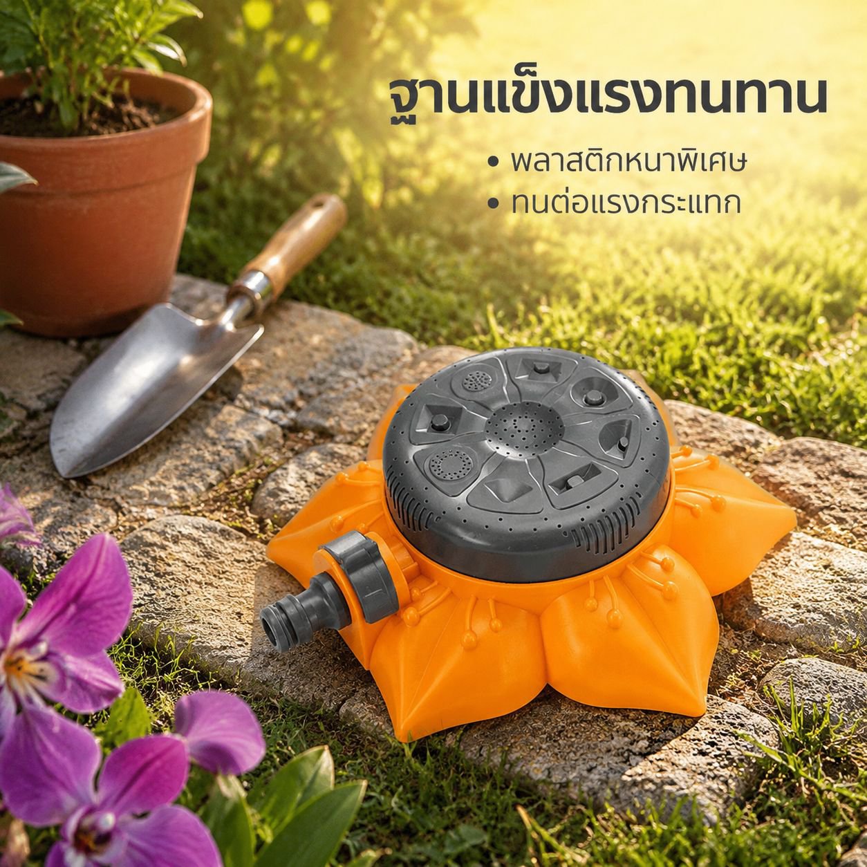 หัวฉีดน้ำรดสนามหญ้า