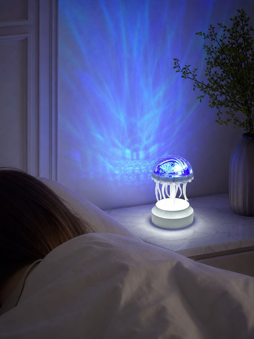 Energy-saving LED jellyfish eye protection lamp