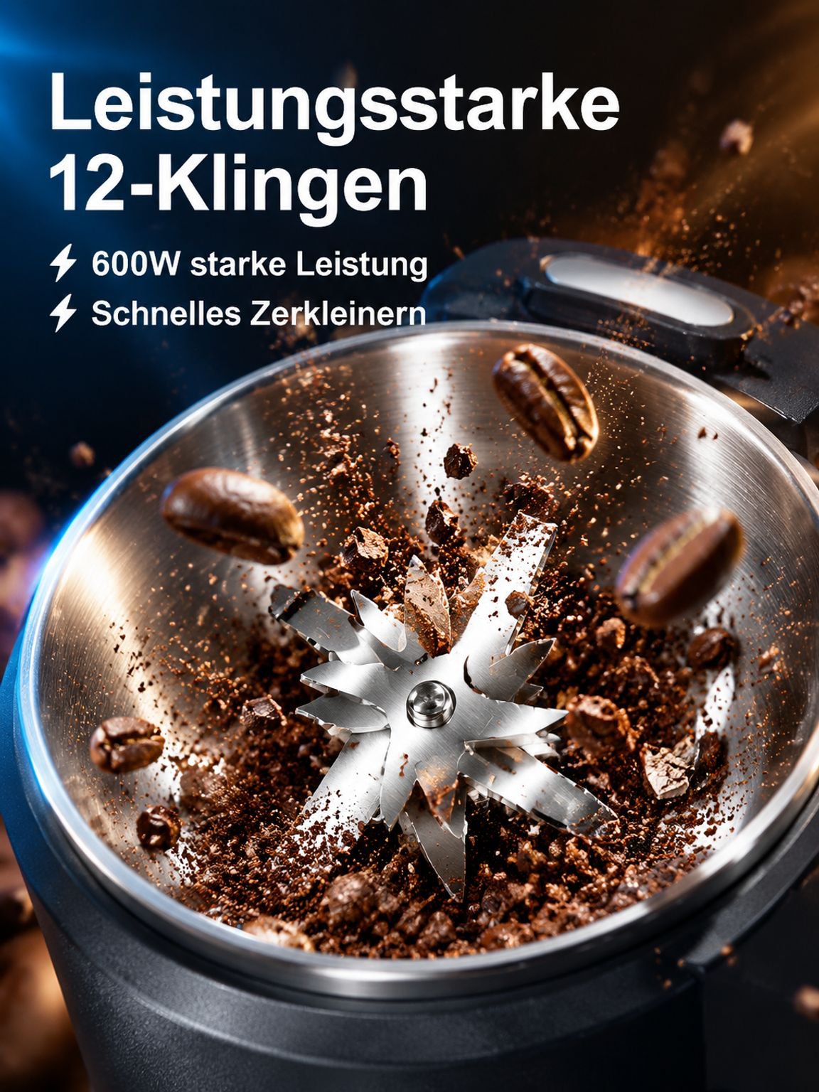 Ultrafeiner Heim-Mahlmaschine kompakter Zerkleinerer