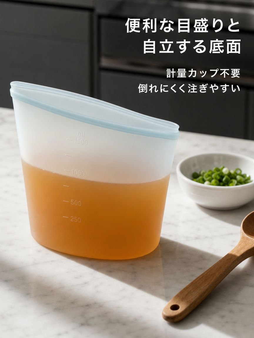 食品グレードのシリコン製保存袋