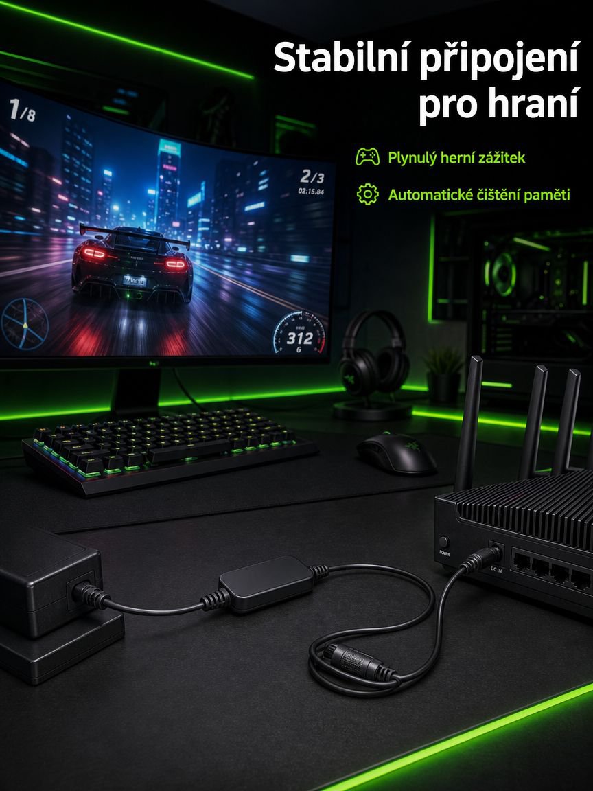 Zvýšení stability připojení díky automatickému restartu