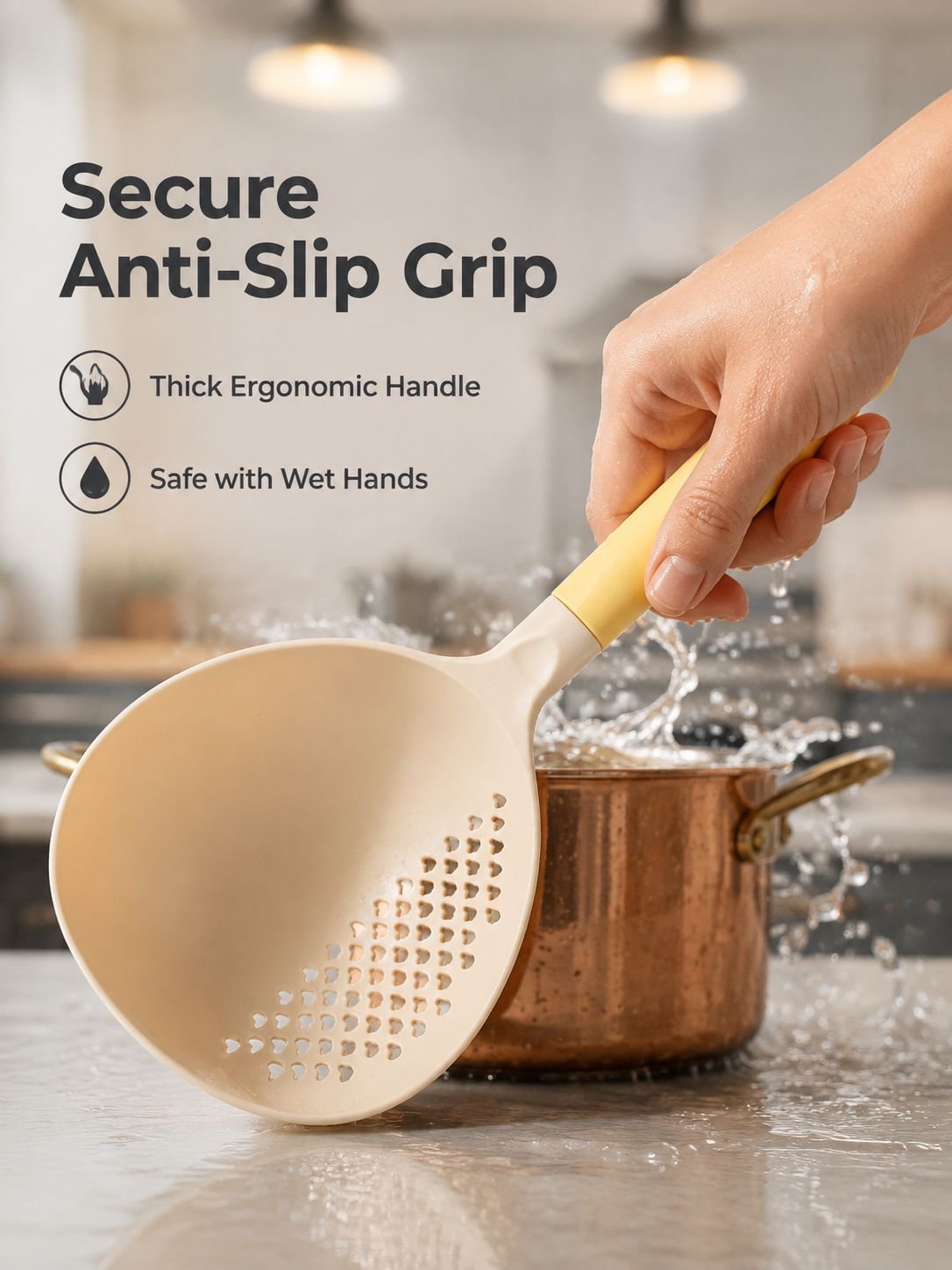 Kitchen High Heat Resistant Filter Sieve
