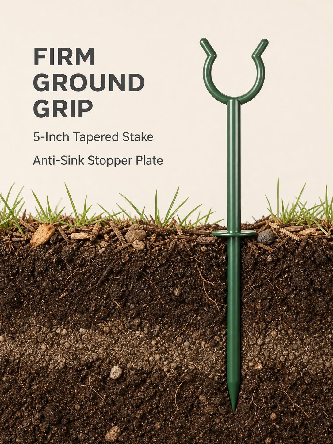 Garden Hose Holder Water Pipe Support Rack