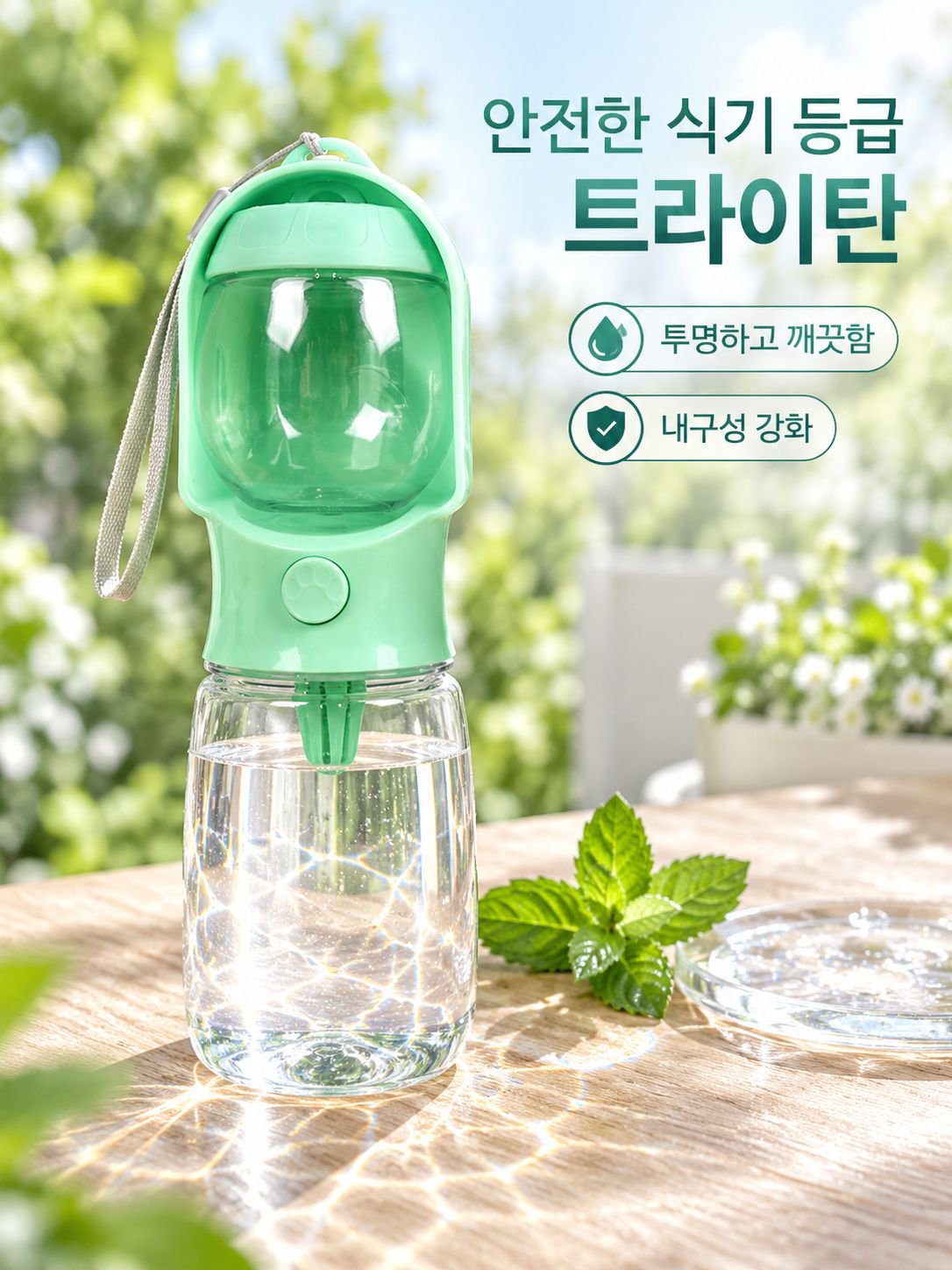 다기능 반려동물 물병