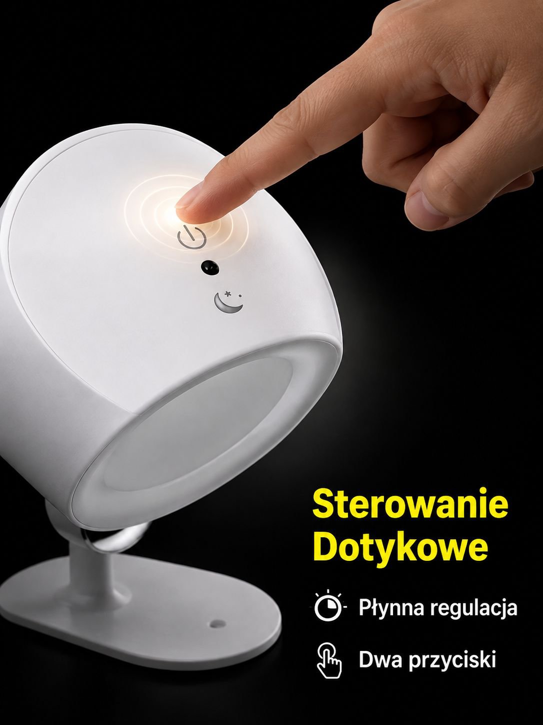 Bezprzewodowy reflektor ładowany – montaż bez wiercenia