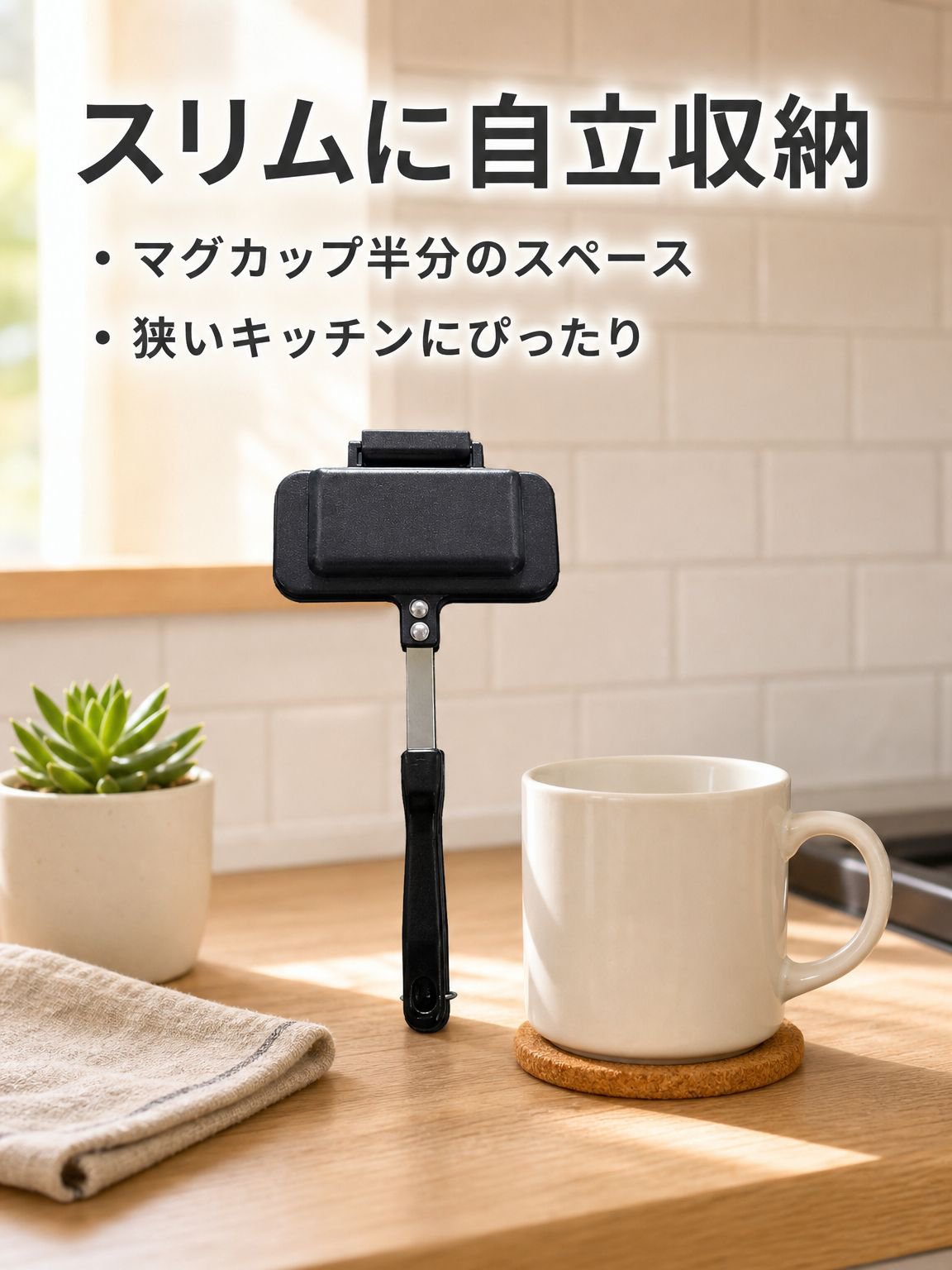両面コーティングフライパン型
