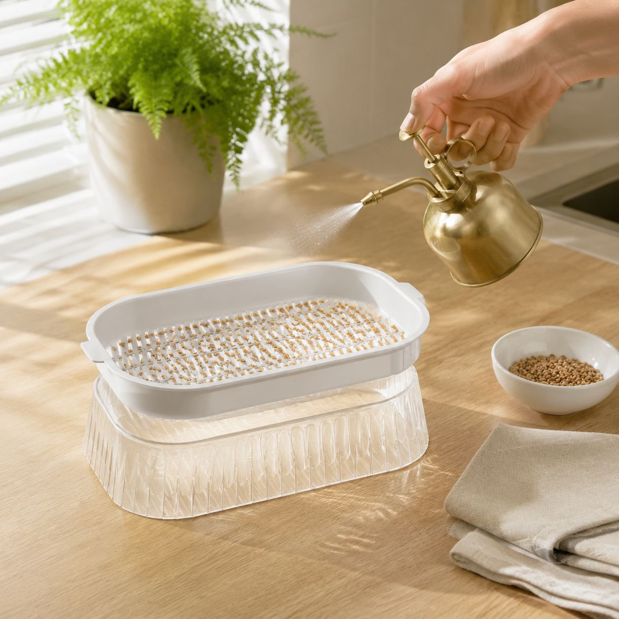 Easy-to-use seedling trays for beginners