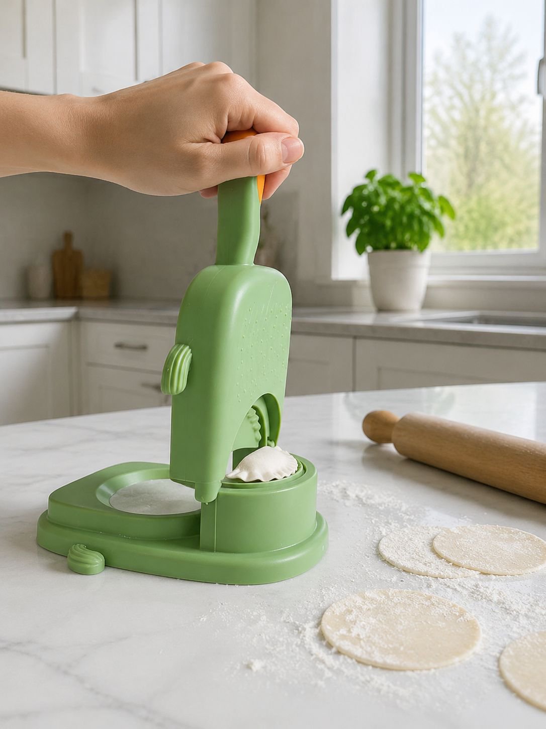 Quick Dumpling Press and Rolling Mould