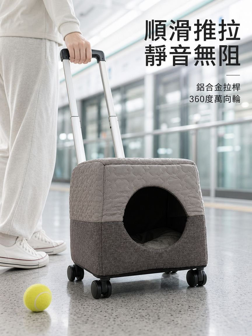 可拆可移動貓狗窩