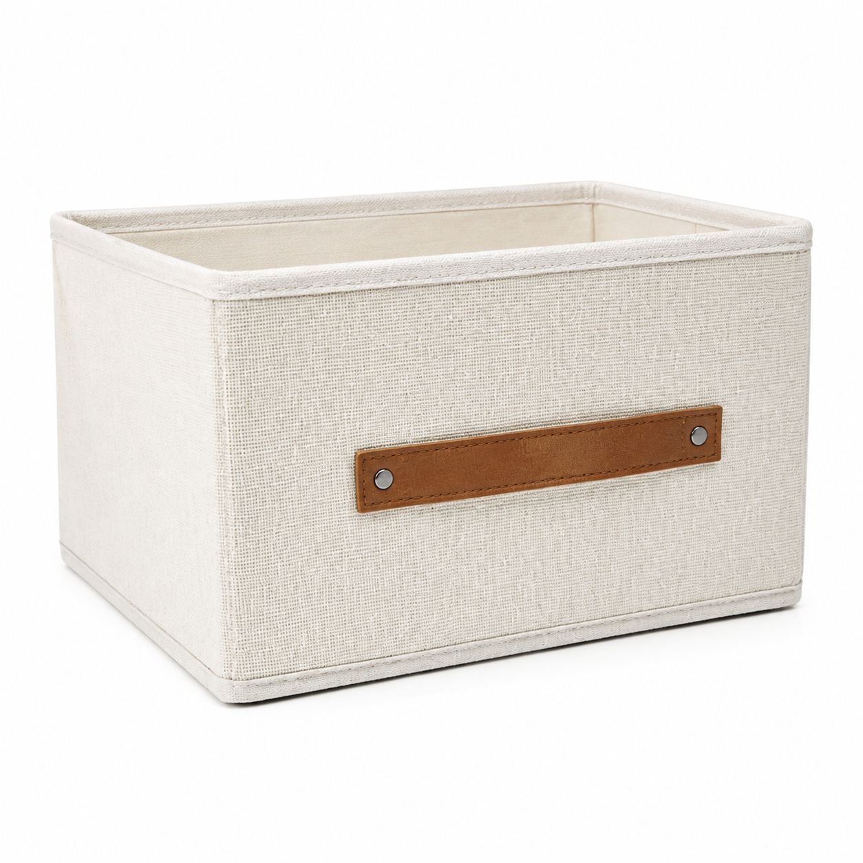 Cotton and Linen Material Clothes Organizer Box