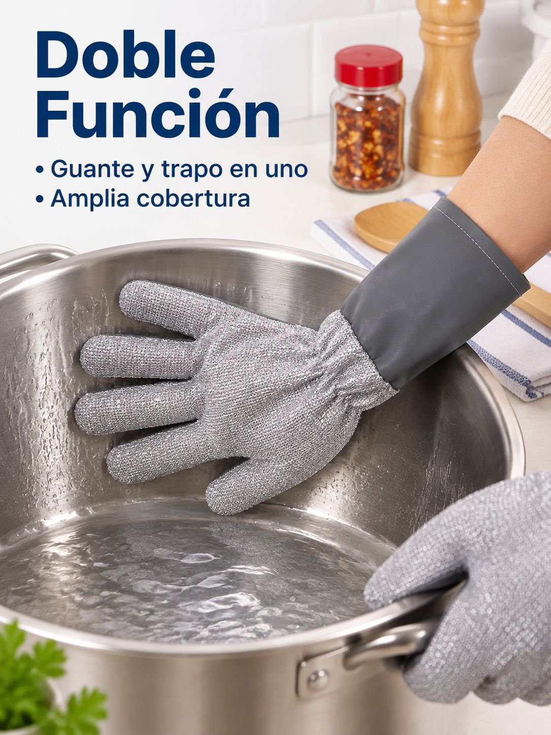 Guantes para lavar platos