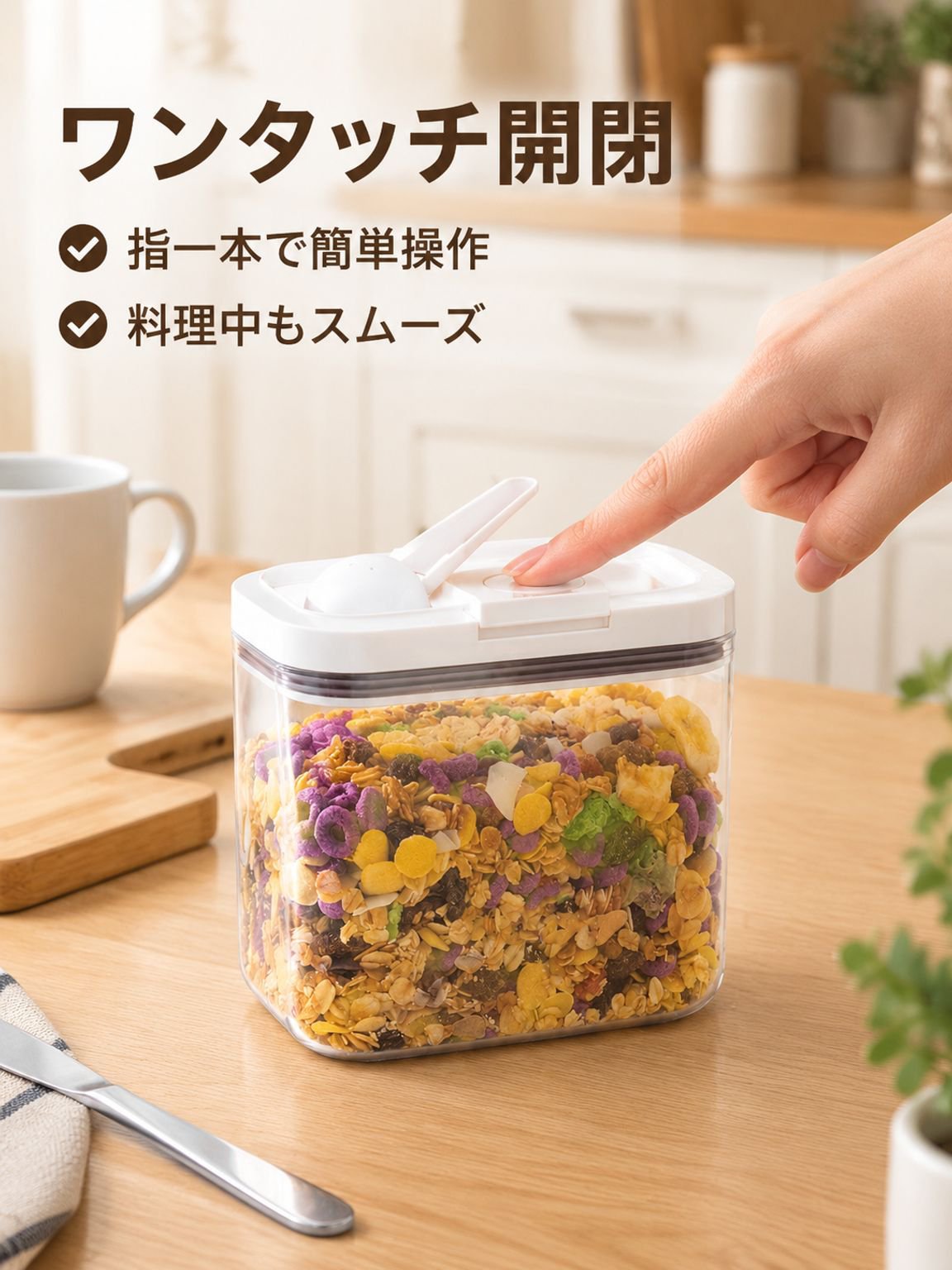 防湿米ストレージジャー