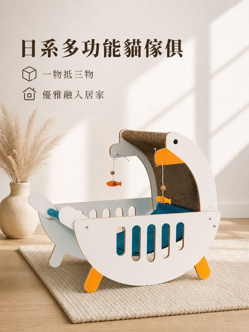 貓抓板貓吊床貓屋