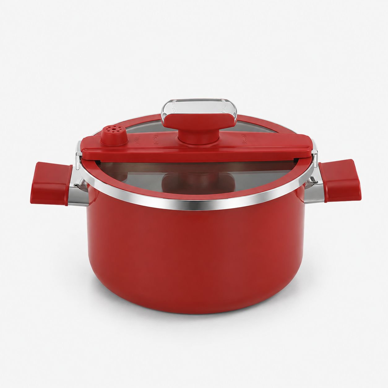 Titanium Enamel Micro Pressure Cooker