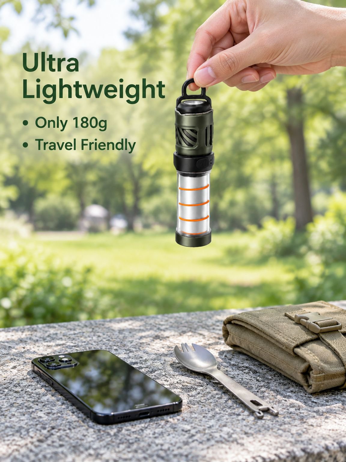 Outdoor Hook-type Multifunctional Camping Light