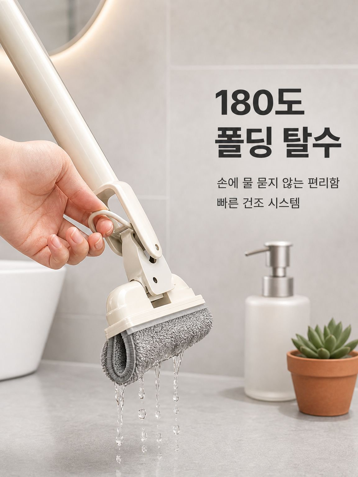 탁상용 미니 걸레 대걸레