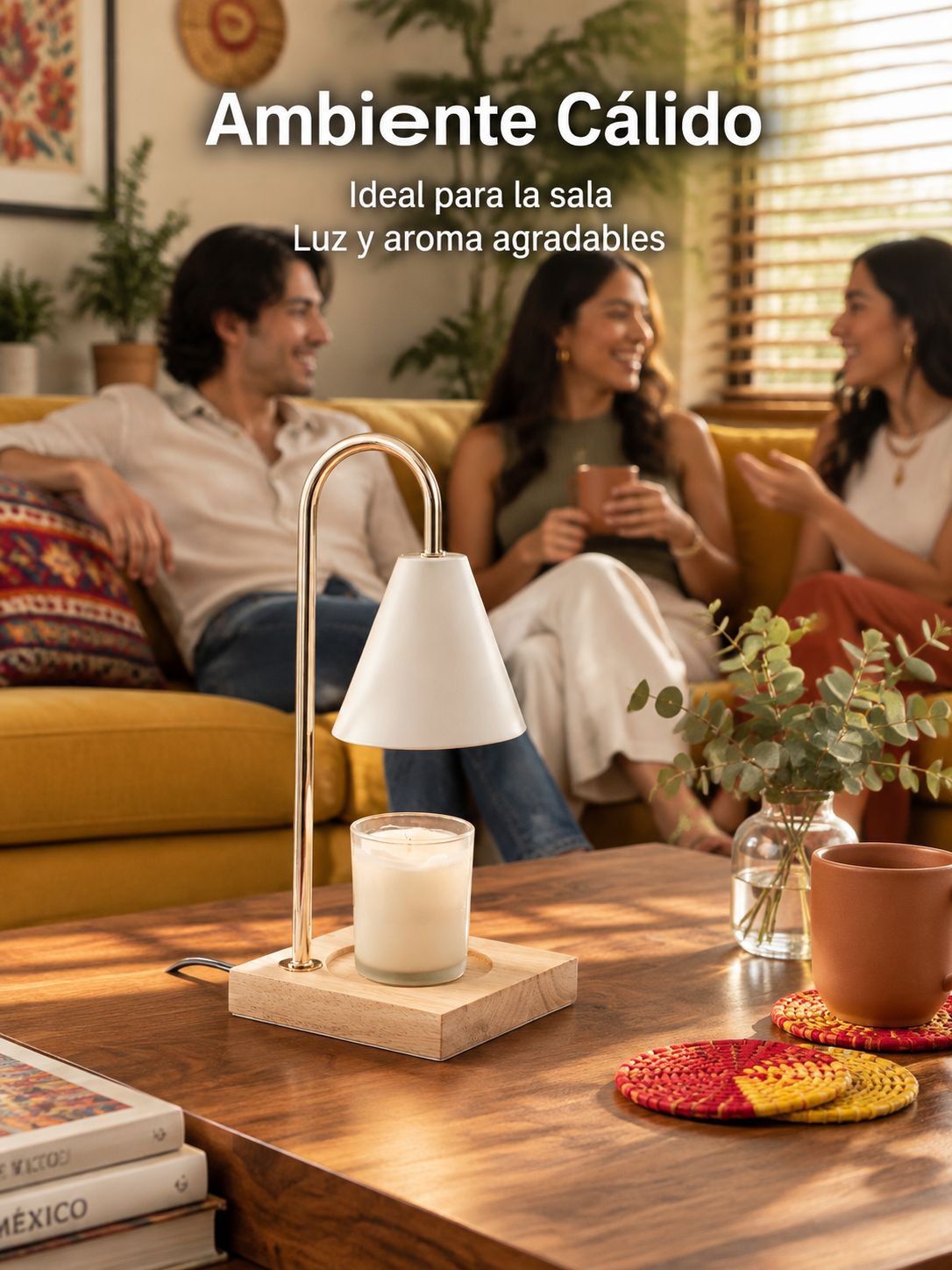 Lámpara de vela aromática