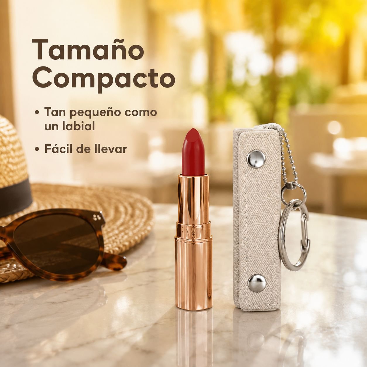 Juego portátil de 4 piezas de manicura mini de acero inoxidable